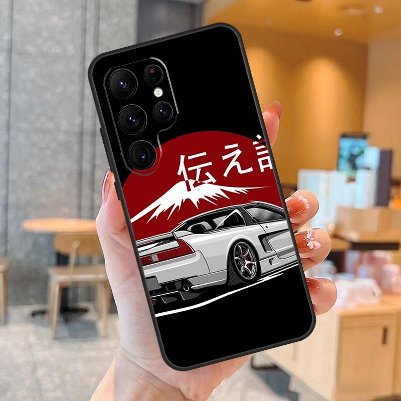 Чехол для телефона JDM Drift со спортивным автомобилем для Samsung Galaxy S25 S24 S23 S22 S21 S20 Ultra S9 S10 Plus S25 FE Задняя крышка
