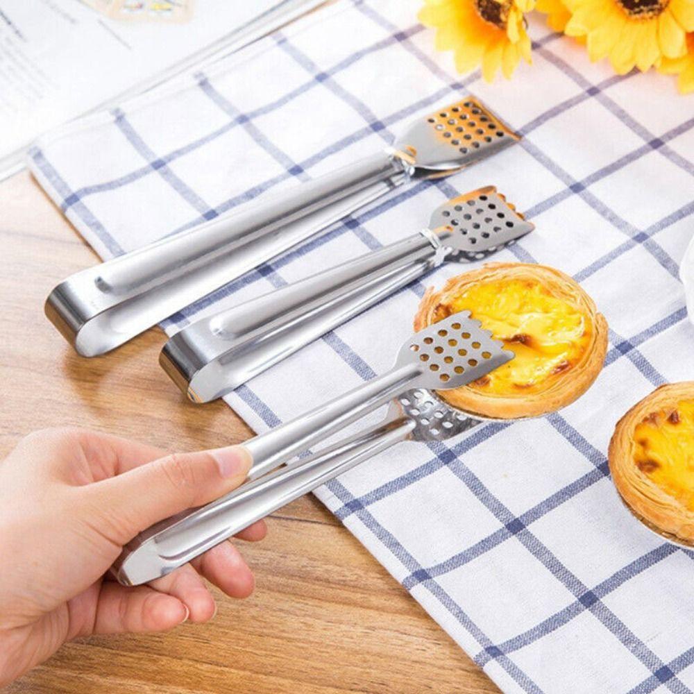 BBQ Stainless Steel Kitchen Tools Barbecue Tongs Food Clip Cooking Tongs Food Tongs