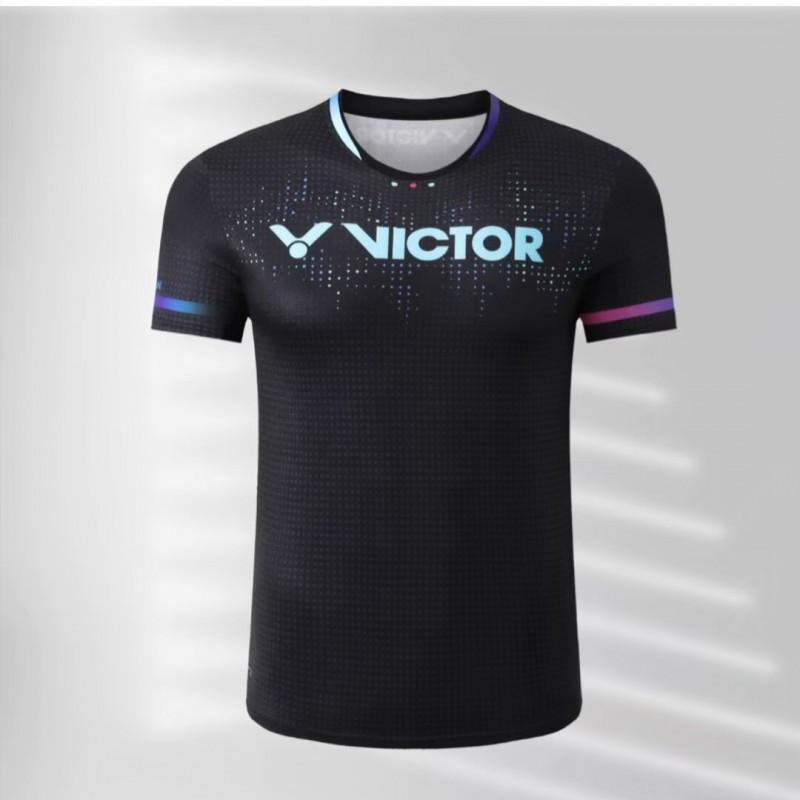 Quick-Dry Badminton T-Shirt Men Women Kids Breathable Loose Sport Training Top