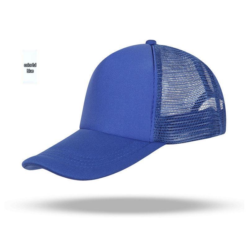 Кепка-уточка из композитной губчатой сетки с индивидуальной печатью - Рекламная и волонтерская кепка