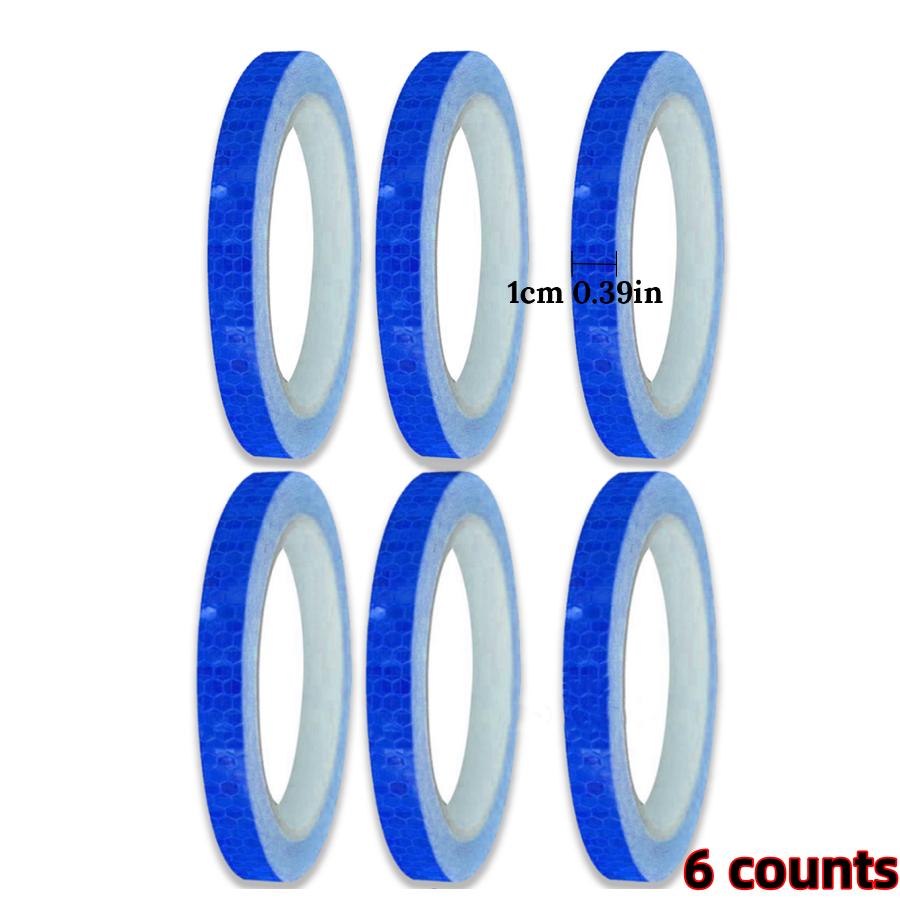 High Reflective Sticker Tape Bike Fluorescent Warning MTB Stickers Cycling Bicycle Tapes Helmet Motorcycle Scooter DIY