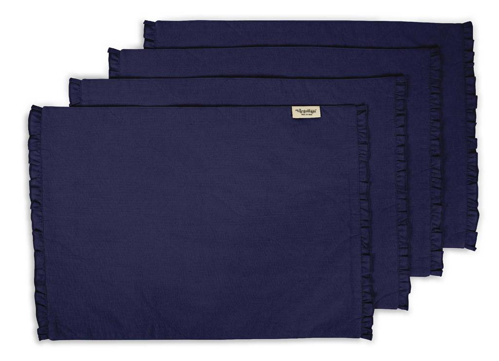 Vargottam Черный домашний декор, двусторонний декор стола, оборки, салфетки, двусторонний обеденный коврик-набор