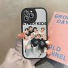1pc Cool Kpop Singer S-stray K-kids Phone Case Hard Leather For IPhone 16 15 14 13 12 Mini 11 14 Pro Max Xs X Xr 8 Plus Fundas
