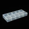 Practical 10 Grids Plastic Storage Box Perfect for Craft Parts and Chips