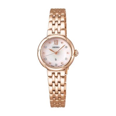 [Часы Seiko] Женские часы из розового золота LUKIA Grow SSWA010