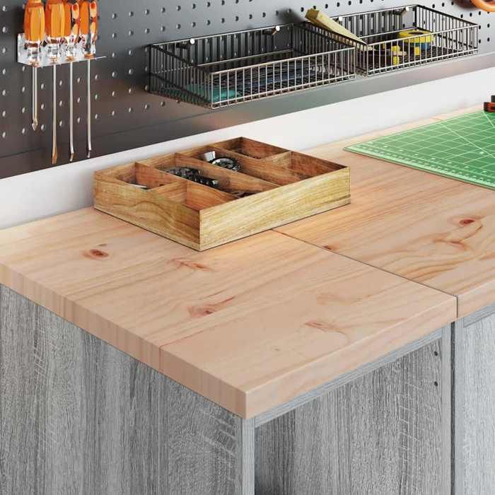 VidaXL Garage Cabinets 2 Pcs Sonoma Grey Engineered Wood 3328265