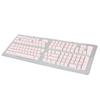 Keyboard Keycaps 129 Keys Pudding Transparent OEM Height PBT Two Color Injection Molding DIY