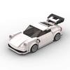 MOC 8-Широкая Скоростная Классическая Модель Спортивного Автомобиля Мелкие Строительные Блоки Гонки Игрушка