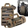 Pouch Heavy Duty Roll Up Tool Bag Roll Tool Organizer Tool Roll Up Bag with 3 Detachable Pouches