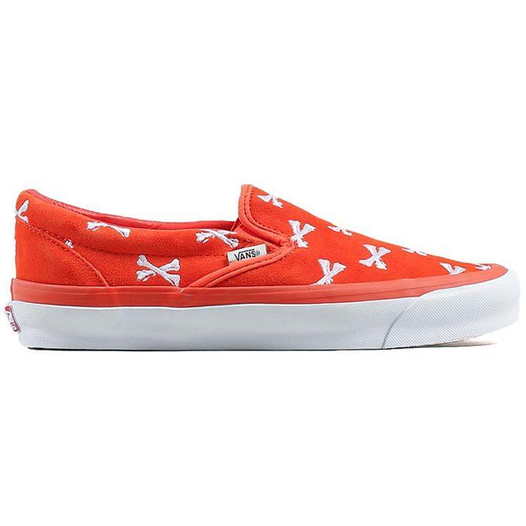 Слипоны Wtaps x Slip-On Og Classic Vans Lx 'Bones - Orange' VN0A45JKK09