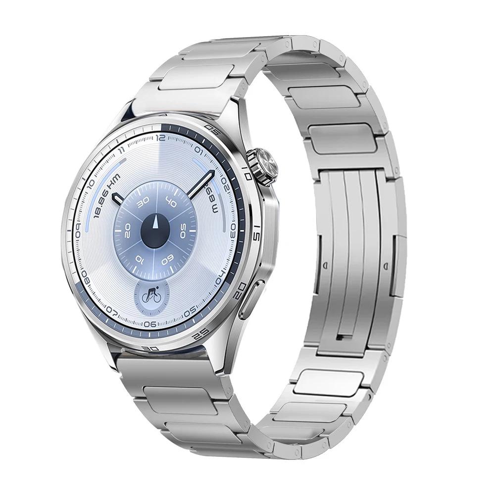 22мм Титановый ремешок для Huawei Watch GT6 Pro 46мм Металлический браслет для Huawei Watch GT6/5/4/3/2 Pro 46мм Сменные аксессуары