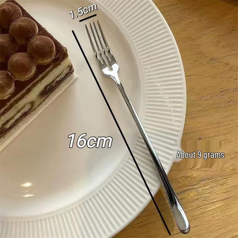 Набор из 20 вилок для десерта и фруктов из нержавеющей стали