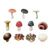Portable Mini Mushroom Fridge Magnets   Home   Realistic Simulation  PVC Craft