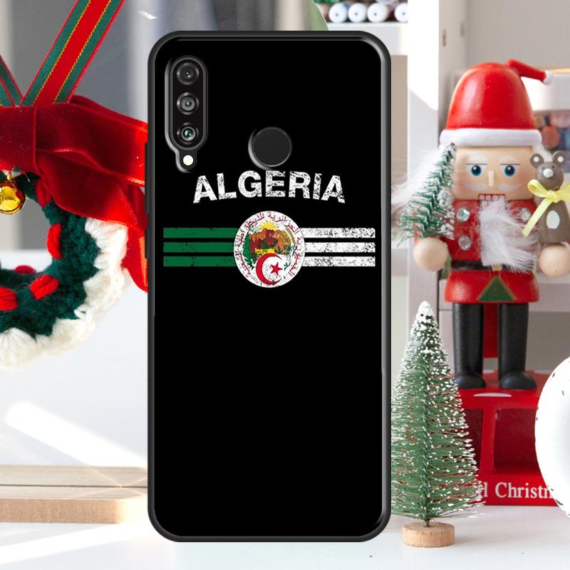 Flag Of Algeria For Huawei Nova 9 10 SE 11 Pro Y60 Y70 Y90 Y61 Y91 Y72 Y73 12i 11i 8i P20 P30 P40 Lite Case