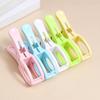 15PCS Plastic Quilt Clips Rust Proof Windproof Clothespins Bed Sheets Clips  Drying Laundry