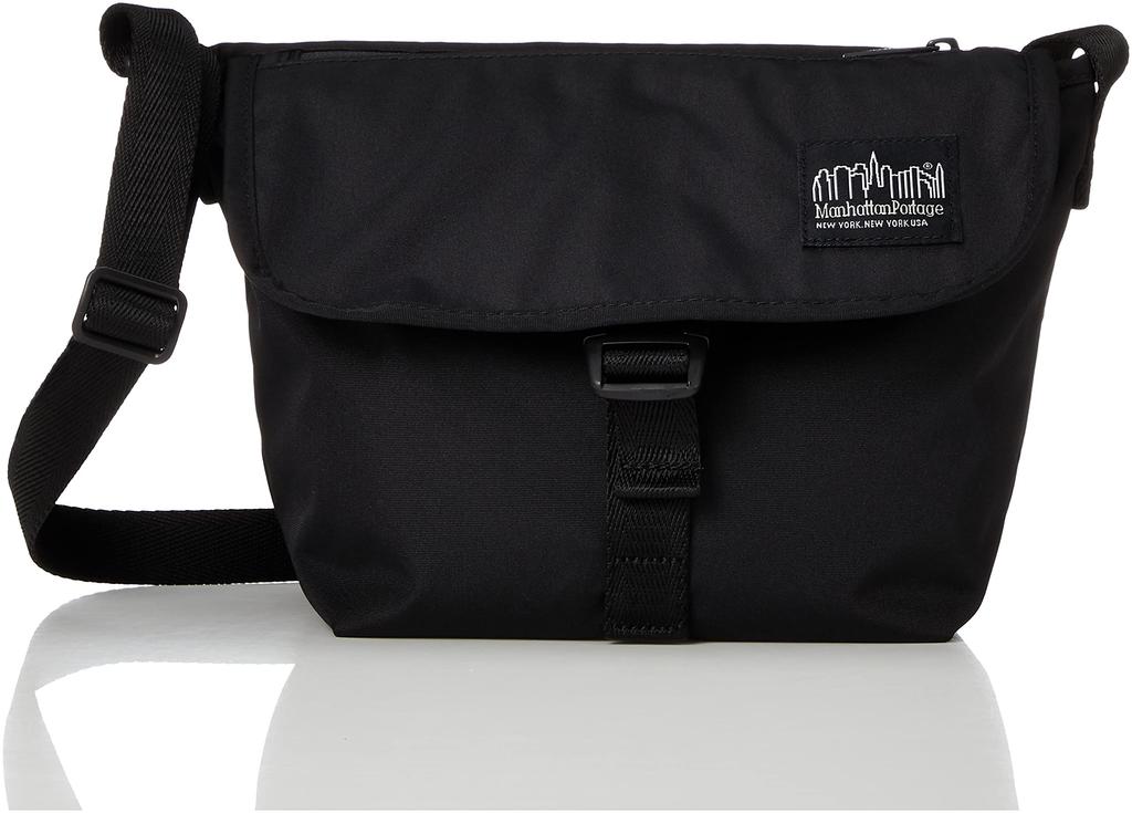 Сумка-мессенджер Manhattan Portage Black Label Standard (XXS) из кордуры 305P, черный