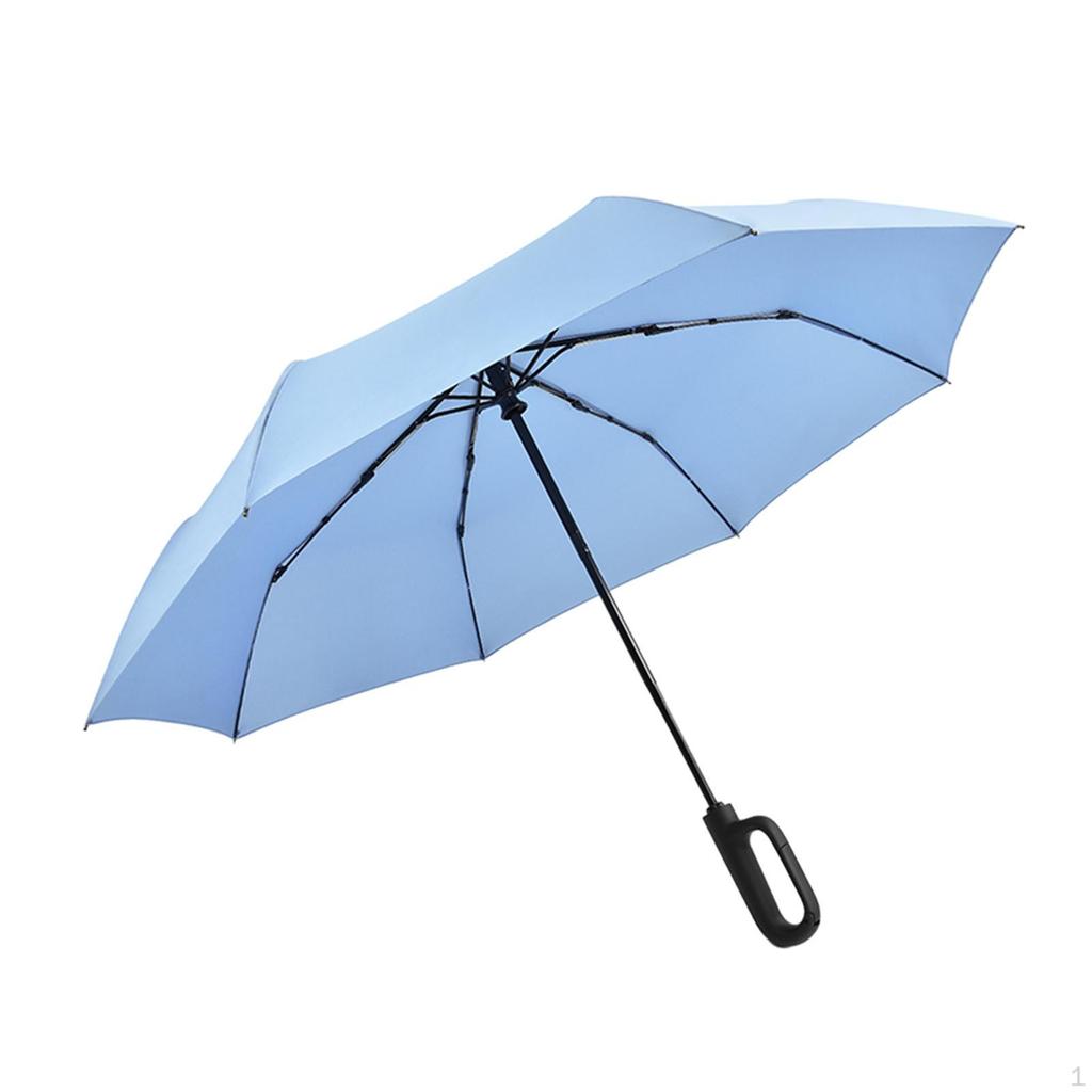 8 Ribs Rain Umbrella Waterproof Folding Business Automatic Opening And Closing for