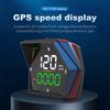G21 Hud Gps Автомобильный Цифровой Спидометр Проекционный Дисплей Большой Шрифт Компас Время Предупреждение о Превышении Скорости Для Всех Автомобилей Настраиваемый