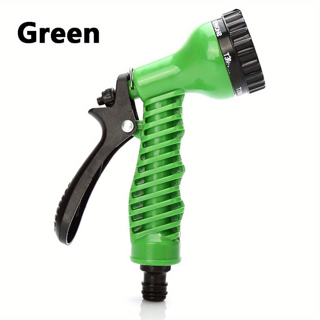 Садовый шланг с распылителем высокого давления, управление большим пальцем, распылитель для воды, используется для полива растений и газонов, мытья автомобилей и домашних животных.