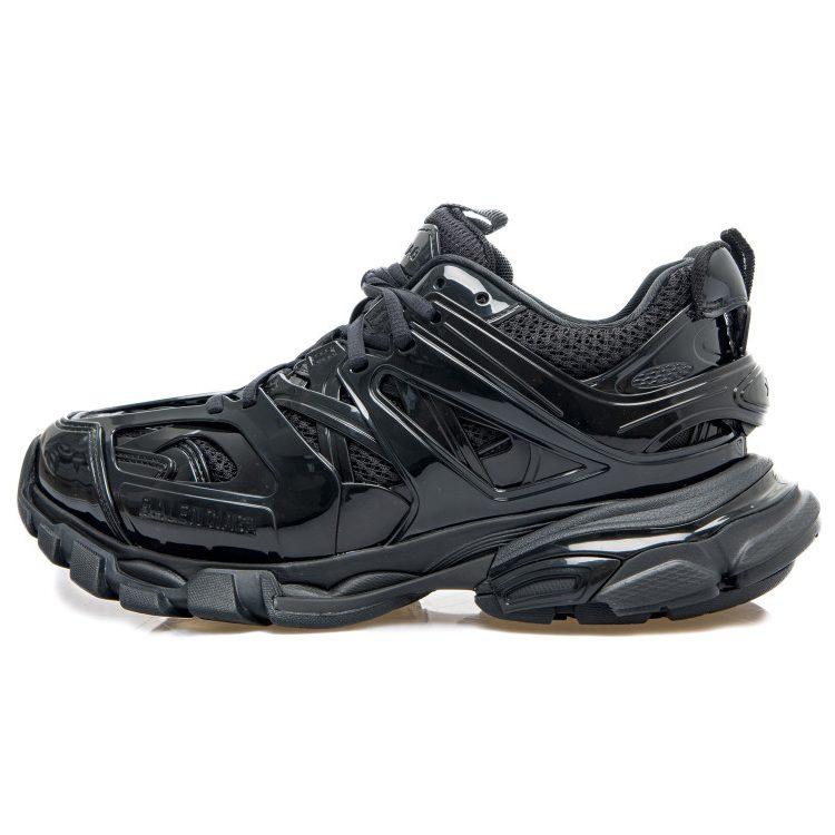 Balenciaga Трек Черный лакированный 542023W3BJ11000