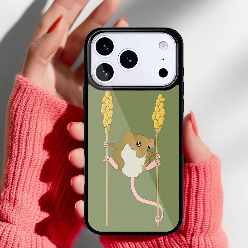 Чехол для телефона Мышь Крыса для iPhone 17 Air 16e 15 14 13 Pro Max Задняя крышка для 12 11 Pro Coque