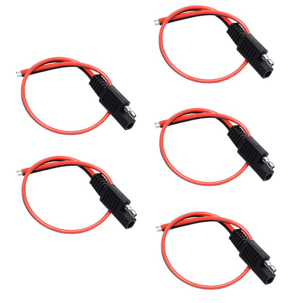 Starter Solar Panel Battery Plug Wire Power Automotive Cable Extension Cable SAE Connector Cable