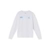 Jordan Printed Loose-Fit Crew Neck Long Sleeve T-Shirt Men Tops White DM3544-100