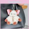 Devon Plush Fun Rex Cat Keychain Whimsical Bag Charm Accessory For Cat Lovers