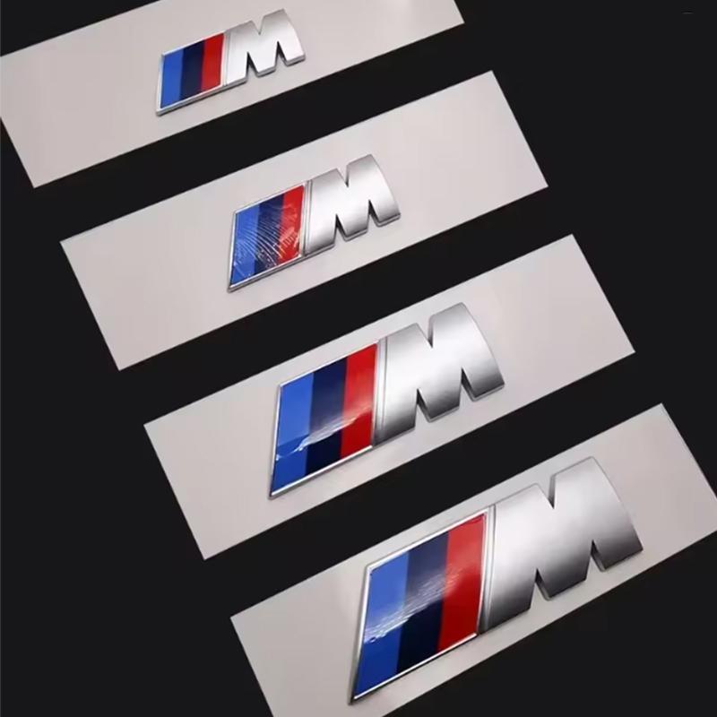3D ABS M Logo Car Fender Badge Trunk Sticker Accessories For BMW M Emblem E46 E36 E34 F10 E90 F30 E60 F30 E53 E30 E92 E87 OF8