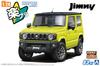 Aoshima Bunka Kyozaisha Rakupla Snap Car Series JB64 Jimny 2018 Kinetic Yellow Пластиковая модель 1/24 № 03-KY с цветовой кодировкой (Машина)