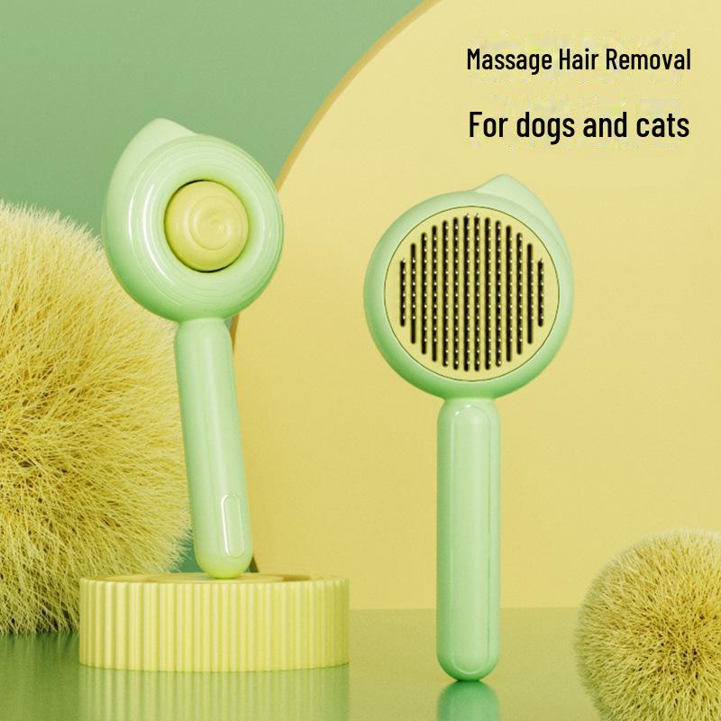Pet Hair Removal Comb: Anti-Hair Loss Brush for Cats and Dogs