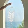 Hanging Shell Moon Dream Catchers Circle Shell Shell Pendant Creative Wind Chimes  Balcony