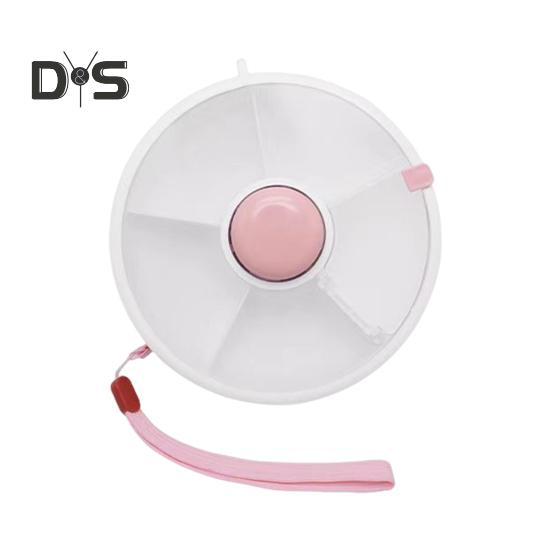 Вращающийся контейнер для закусок с крышкой, вращающийся набор, портативная коробка для конфет для детей, конфетный столик, тарелка для дыни, герметичная коробка для закусок для дома, офиса, школы, пикника