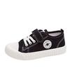 Spring New Boys and Girls Canvas Shoes Korean Version Baby Biscuit Bottom School Performance Breathable Casual Shoes
