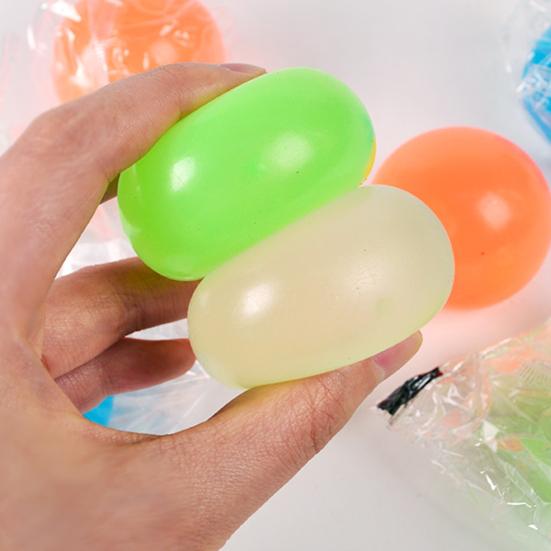 4/8/12/24 шт. светящийся липкий шарик, светящийся в темноте, настенный, потолочный, липкий шарик TPR, снятие тревожности