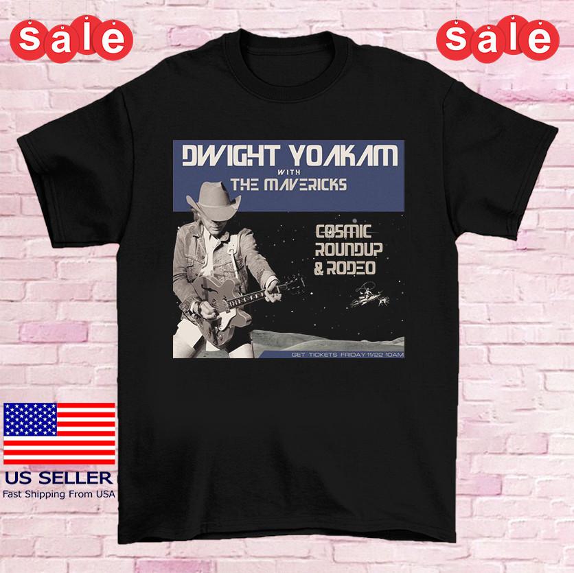 Dwight Yoakam COSMIC ROUNDUP AND RODEO TOUR Full Size SS586 Unisex T-Shirt