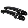 1 Pair Glossy Black Car Left Right Front Smart Side Door Handle Cover Trim Fit for Chevrolet Camaro Coupe Convertible