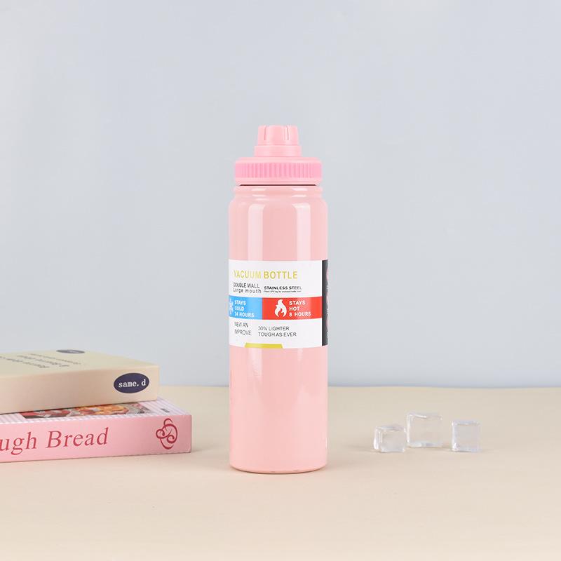 Вакуумная чашка из нержавеющей стали 304, большая емкость, спортивный чайник для разделения чая, уличный портативный портативный космический горшок