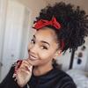 Kinky Curly Hair Bun, Large & Small Size Caterpillar Hair Bun, Fluffy Afro Puff Wig Bun, Hairpiece Bun