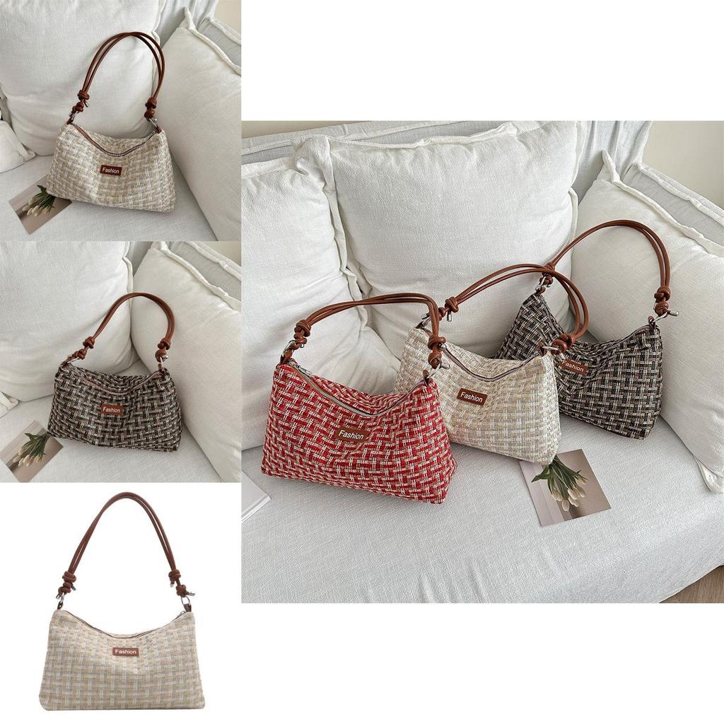 Stylish Small Square Bag For Women Chic Casual Crossbody With Unique Weave Design