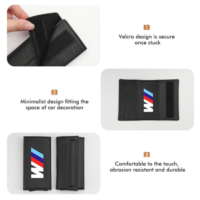 AAAQV1 For BMW Car Door Handle Protection Cover Anti Scratch Protection Case Auto Accessories E70 E91 E30 G30 E53 M3 M5 X6 X4 X7 E92