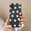 Для Vivo S16 Y77 S19 S10 V17 V20 Y75 Чехол для телефона Лепестки подсолнуха Узор Жидкий силикон Ударопрочный Защитный Мягкий Чехол на заднюю панель Для Vivo Бампер Корпус