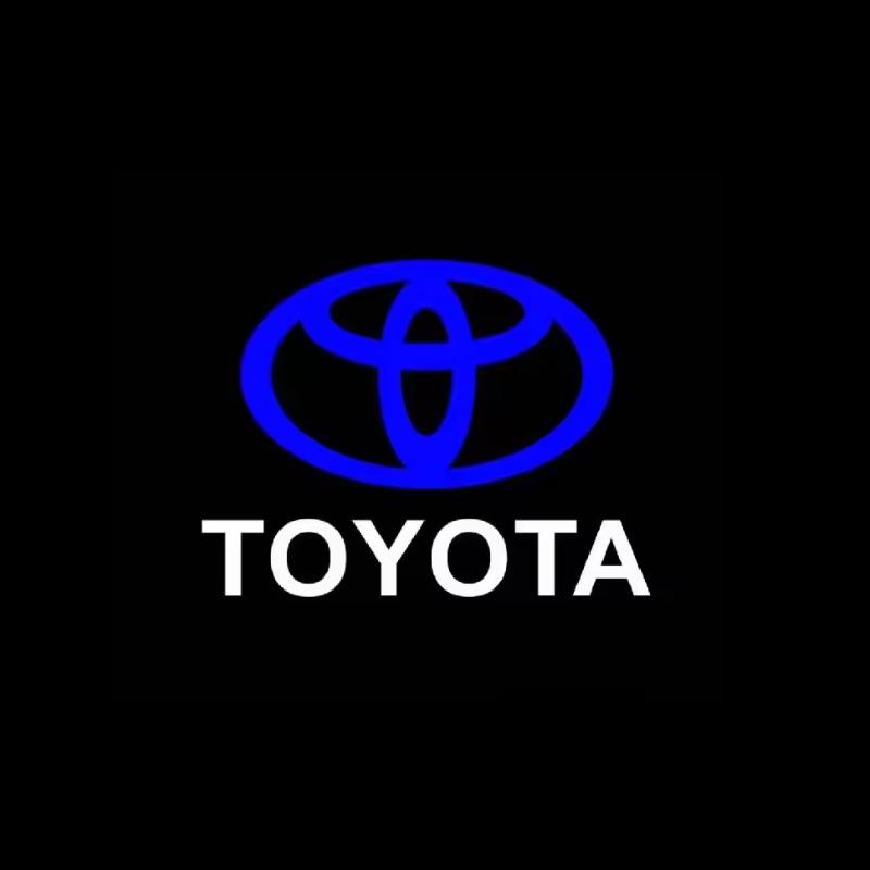 2 шт. Светодиодные приветственные огни для дверей автомобиля для Toyota, Проекторы с логотипом, Подходят для Toyota Highlander / RAV4 / Camry / Avalon / Corolla /pra