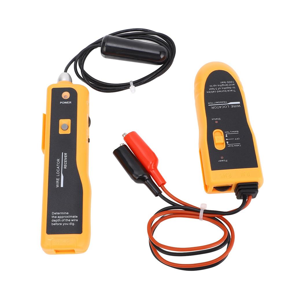 Wire Detector Underground Cable Wire Locator Multipurpose Concealed Wiring Finder with Earphone