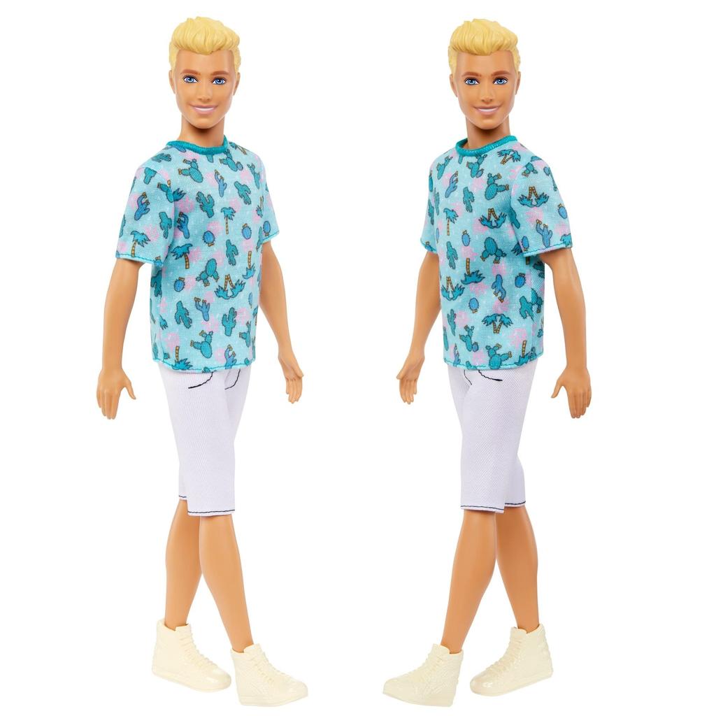 Barbie Ken Fashionista Blue Pink As Seen In the Movie 3 and HJT10 T-Shirt / "Barbie"! [Dress-up Doll] [Ages Up]