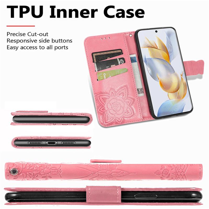 Butterfly Leather Case For OnePlus 15 13 13R 12 12R 11 11R 10 9 8 7 7T Pro 10T 8T 9R 9RT Nord CE 2 3 4 5 Lite Flip Case Cover