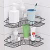 Iron Triangle Rack Kitchen Bathroom Rack Thickened Love Corner Rack Rack Durable