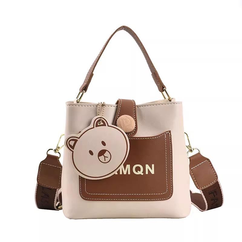 Customized Popular Small Bags, Women's 2025 New Trendy High-end Bucket Bags, Fashionable Handbags, Versatile Messenger Bags