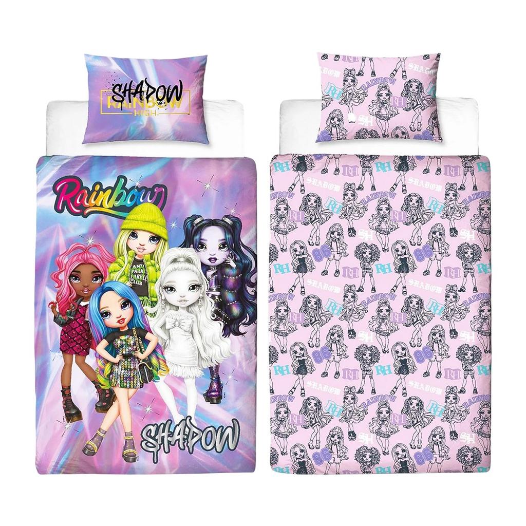 Rainbow High Shadow High Dolls Reversible Duvet Set