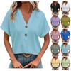 Футболки Рубашки для женщин, женские топы с короткими рукавами Нарядные летние повседневные модные блузки с вырезами Футболки